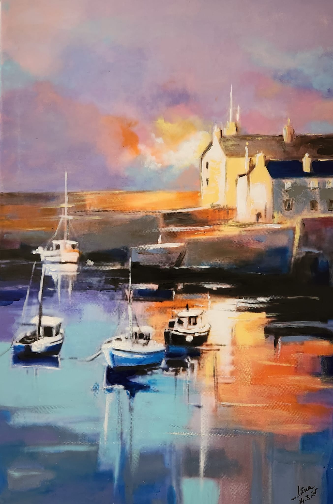 ArteDiAlina.com painting: Simple Life